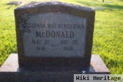 Glenda Mae Henderson Mcdonald