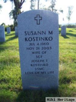 Susann M Beury Kostinko