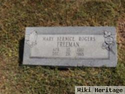 Mary Bernice Rogers Freeman