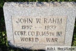 Corp John William Rahm