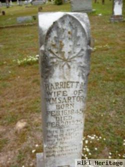 Harriett M Sartor