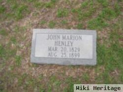 John Marion Henley