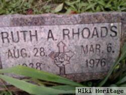 Ruth A. Rhoads