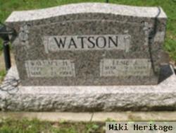 Wallace H "wally" Watson