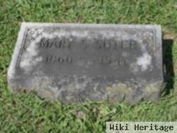 Mary "molly" Shrum Suter