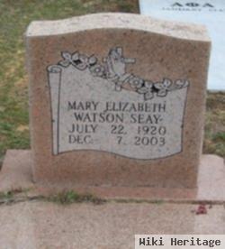 Mary Elizabeth Watson Seay