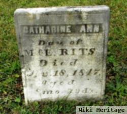 Catharine Ann Reitz(Rits)