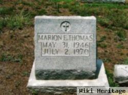 Marion E. Thomas