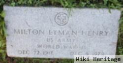 Milton Lyman Henry