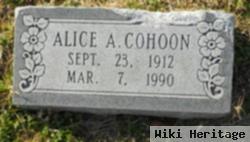 Alice A. Cohoon