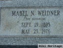 Mabel N. Hendricks Weidner