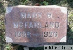 Mary M. Thomas Mcfarland