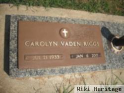 Frances Carolyn Vaden Riggs