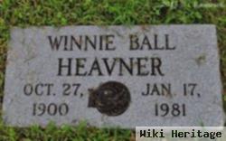 Winnie May Ball Heavner