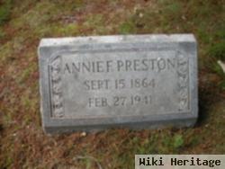 Annie Franz Preston