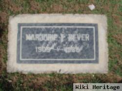 Marjorie Frances Deutsch Bever