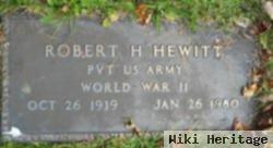 Robert H Hewitt