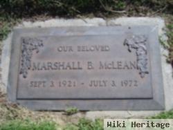 Marshall B Mclean