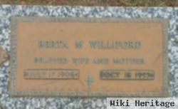 Berta M. Williford