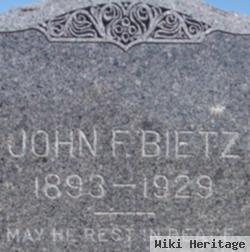 John Friederich Bietz