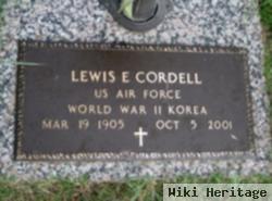 Lewis E Cordell