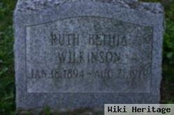 Ruth Bethia Wilkinson