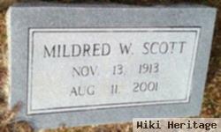 Mildred W. Scott