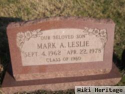 Mark A Leslie