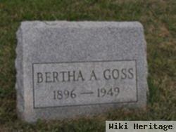 Bertha A Goss