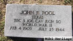 John R Pool