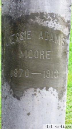 Jessie E Adams Moore