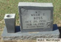 Willie T. "w.t." Ross