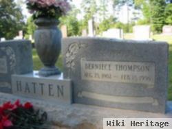 Berniece Thompson Hatten