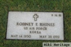 Rodney E Rhines