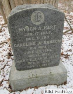 Caroline A Ransom Hart