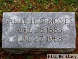 Sallie H Semones