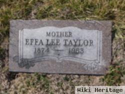 Effa Lee Bullock Taylor