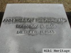 Ann Lenor Wilson Hildebrand