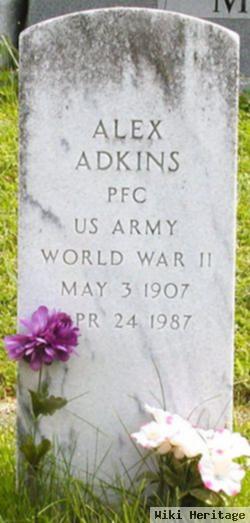 Pfc Alex Adkins