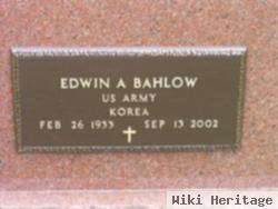 Edwin A Bahlow