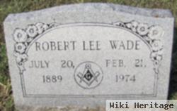 Robert Lee Wade, Sr