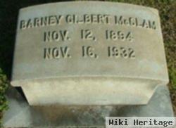 Barney Gilbert Mcclam