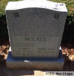 Mary Ann Mccall