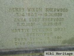 Henry Wixom Sherwood