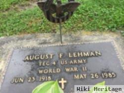 August F Lehman