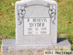 R Benevis Snyder