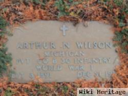 Arthur N Wilson