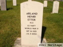 Arland Henry "bud" Etter