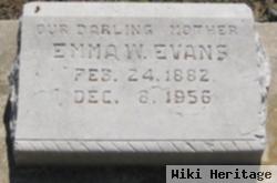 Emma W Evans