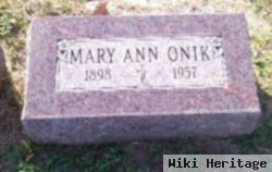 Mary Ann Bednarz Onik